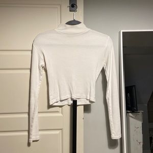 Brandy mock neck long sleeve